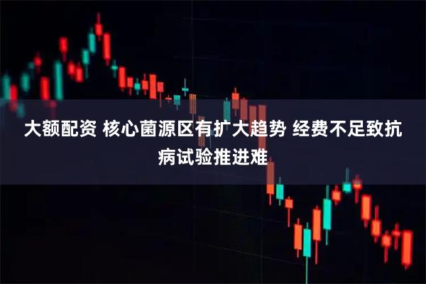 大额配资 核心菌源区有扩大趋势 经费不足致抗病试验推进难
